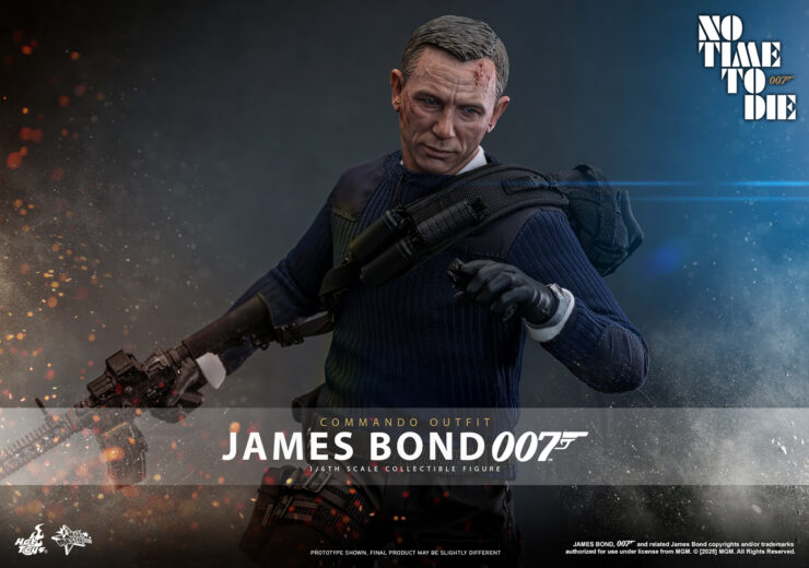 Hot Toys James Bond Commando Outfit